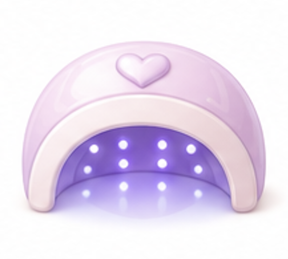 Logo de servicios de uñas Glowli Studio