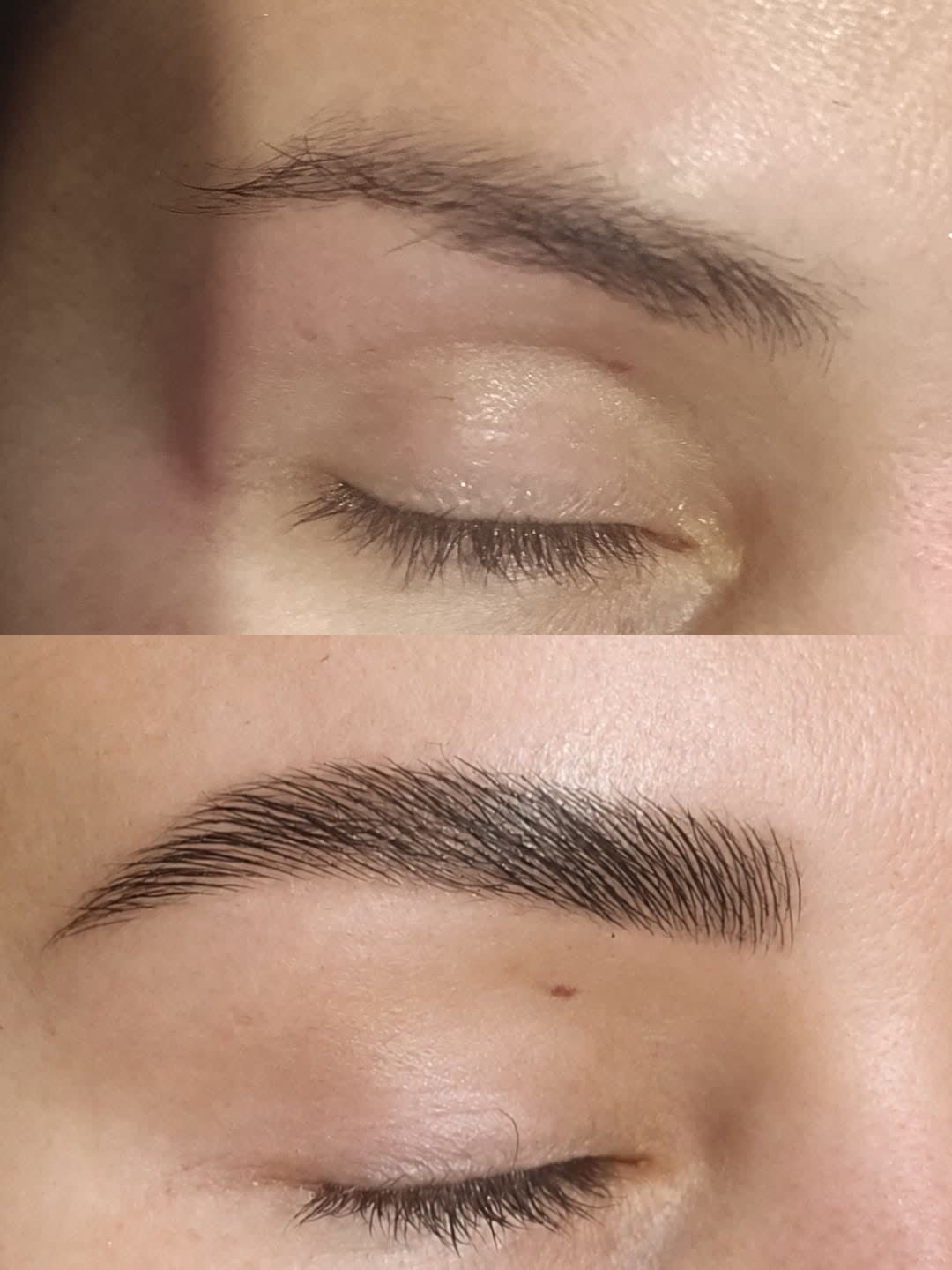 Diseño de cejas profesional a domicilio