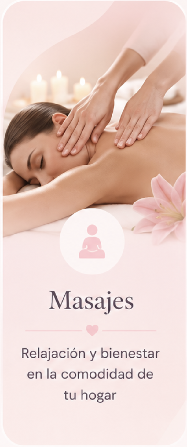 Masaje relajante profesional a domicilio en Bogotá