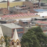 Vista de Suba con su parroquia, Bogotá